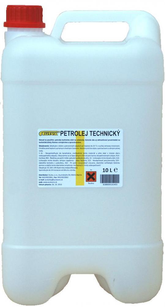 Technický petrolej AUTEX TECHNICKY PETROLEJ PS 10L | E-shop | Autex