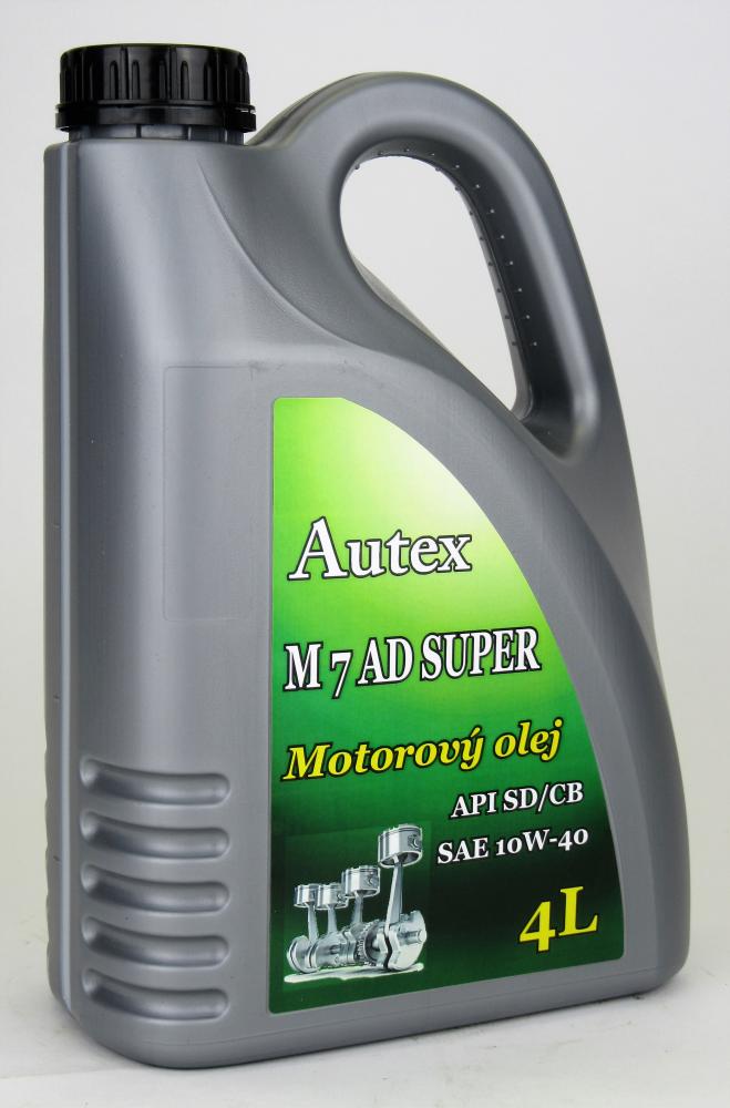 Motorový olej AUTEX M7AD 10W-40 4L