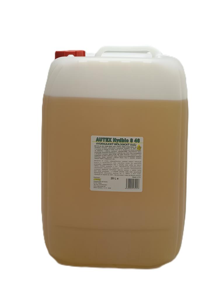 Biologicky hydraulický olej AUTEX Hydbio 46 S 20L