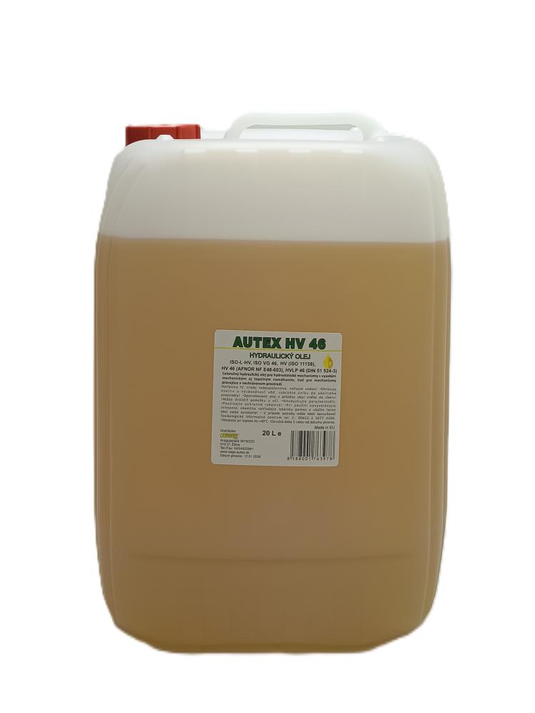 Hydraulický olej HV 46 AUTEX 20L