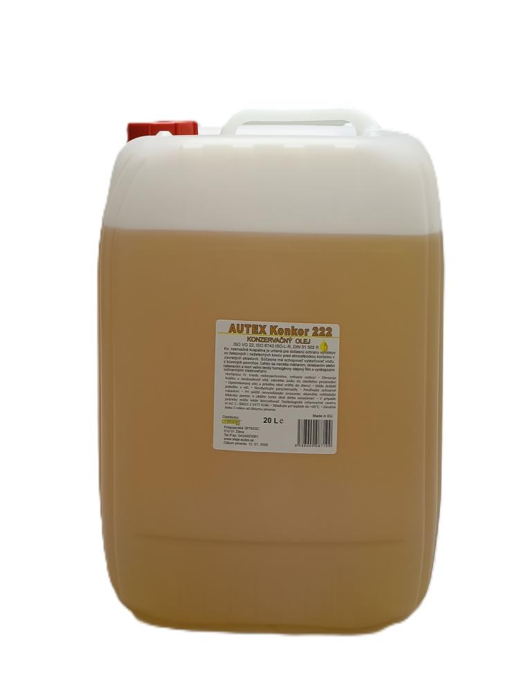 Konzervačný olej AUTEX Konkor 222 20L
