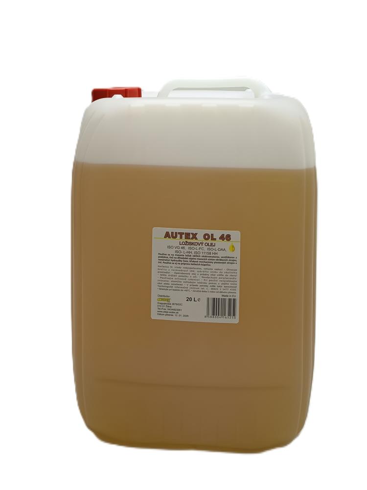 Ložiskový olej OL 46 AUTEX 20L