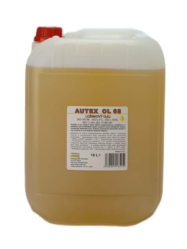 Ložiskový olej OL 68 AUTEX 10L