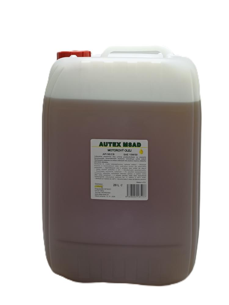 Motorový olej M8AD 15W-50 AUTEX 20L