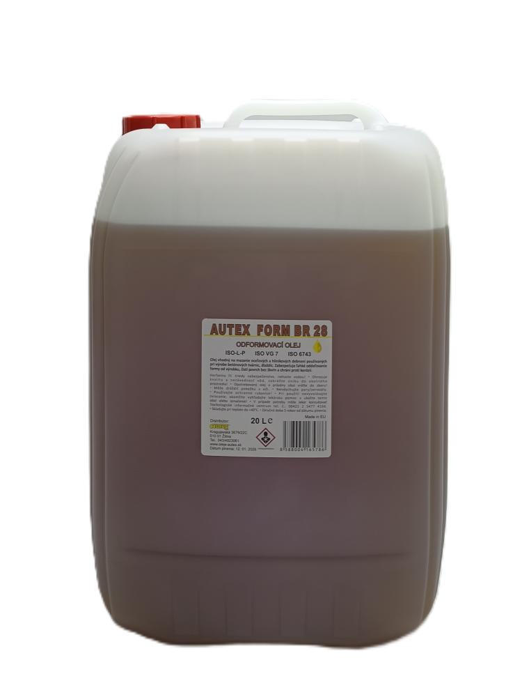 Odformovací olej AUTEX FORM BR 28 20L
