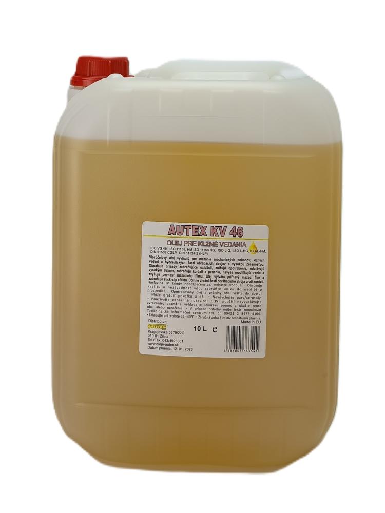 Olej na klzné vedenia KV 46 AUTEX 10L