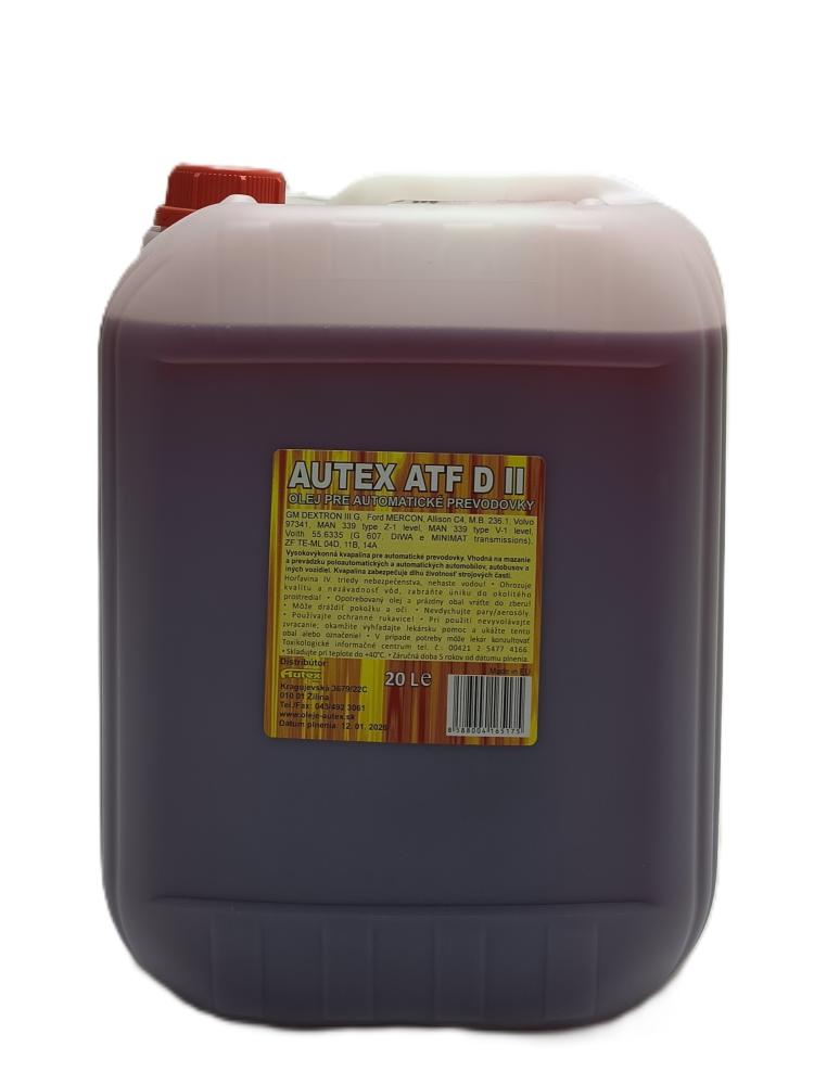 Prevodový olej ATF DII AUTEX 20L