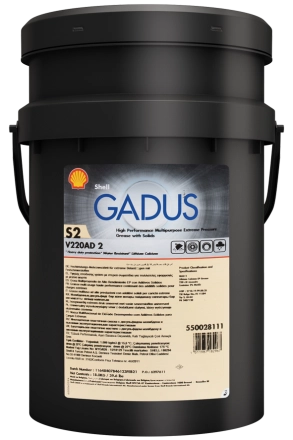 SHELL Gadus S2 V220AD 2 /RETINAX EPX2, HDX2/ 18kg