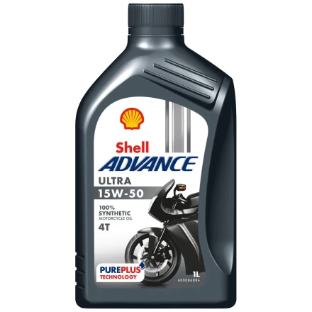 SHELL Advance  Ultra 4T 15W-50 1L