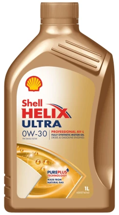 SHELL Helix Ultra Professional AV-L 0W-30 1L