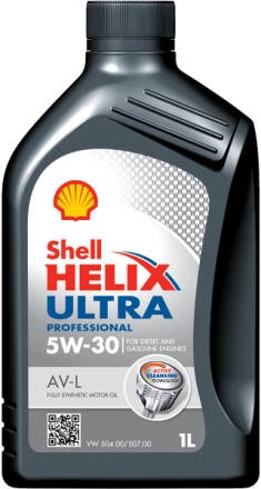 SHELL Helix Ultra Professional AV-L 5W-30 /504-507/ 1L