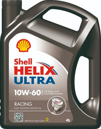 SHELL Helix Ultra Racing 10W-60 4L