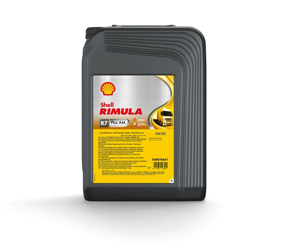 SHELL Rimula R7 Plus AM 5W-20 20L